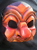 Brighella (2 tone) - Commedia mask by Newman