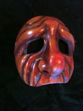 Pepe Napa, dark - commedia mask by Newman