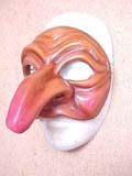 Pasquariello - commedia mask by Newman